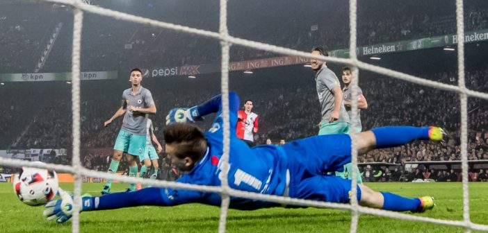 Samenvatting: Feyenoord - Excelsior 4-0, doelpunt Elia